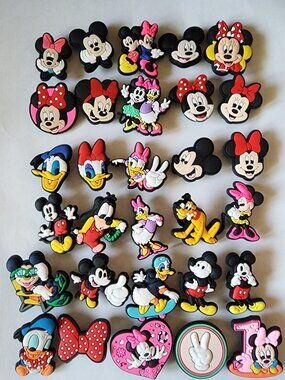 Croc Charms 1 Lot of (30) pcs - Disney
